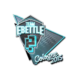 Sticker | Team eBettle (Foil) | Cologne 2015