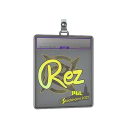 Sticker Slab | REZ (Holo) | Stockholm 2021