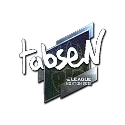 Sticker | tabseN (Foil) | Boston 2018