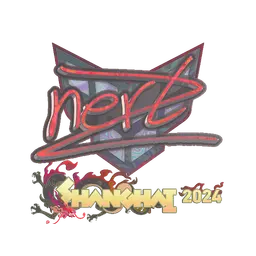 Sticker | NertZ (Holo) | Shanghai 2024
