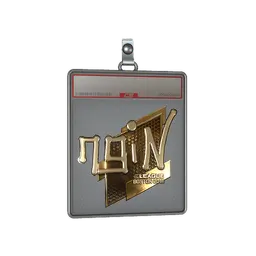 Sticker Slab | ngiN (Gold) | Boston 2018