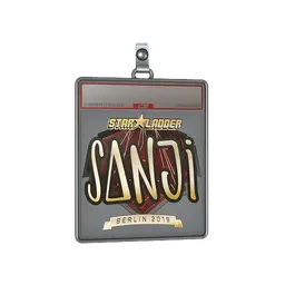 Sticker Slab | SANJI (Gold) | Berlin 2019