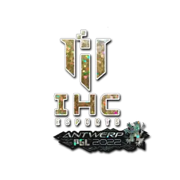 Sticker | IHC Esports (Glitter) | Antwerp 2022
