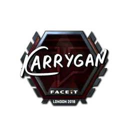 Sticker | karrigan (Foil) | London 2018