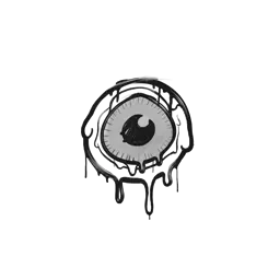 Sealed Graffiti | Eye Spy (Shark White)