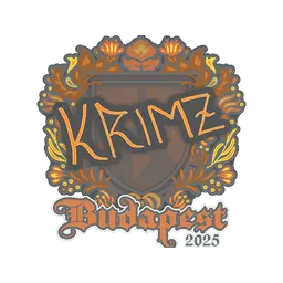 Sticker | KRIMZ | Budapest 2025
