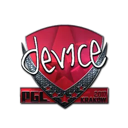Sticker | device (Foil) | Krakow 2017