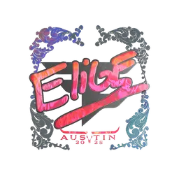 Sticker | EliGE (Holo) | Austin 2025