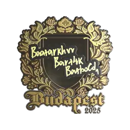 Sticker | Bart4k (Gold) | Budapest 2025