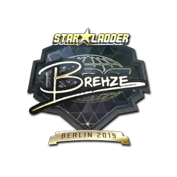 Sticker | Brehze (Gold) | Berlin 2019