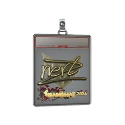 Sticker Slab | NertZ (Gold) | Shanghai 2024