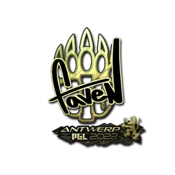 Sticker | faveN (Gold) | Antwerp 2022