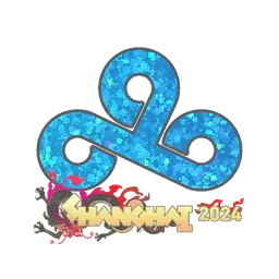 Sticker | Cloud9 (Glitter) | Shanghai 2024