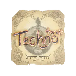 Sticker | Techno4K | Austin 2025