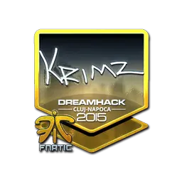 Sticker | KRIMZ (Foil) | Cluj-Napoca 2015