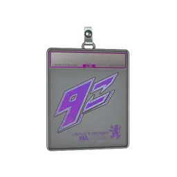 Sticker Slab | 9z Team (Holo) | Antwerp 2022