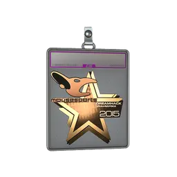 Sticker Slab | mousesports (Gold) | Cluj-Napoca 2015