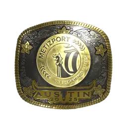 Sticker | Metizport (Gold) | Austin 2025
