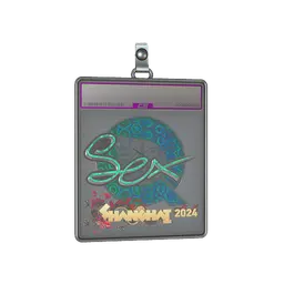 Sticker Slab | dexter (Holo) | Shanghai 2024