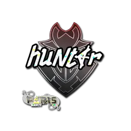 Sticker | huNter- (Glitter) | Paris 2023
