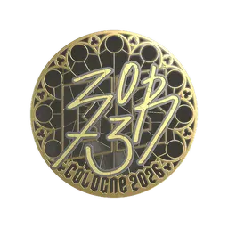 Sticker | zorte (Gold) | Cologne 2026