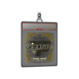 Sticker Slab | biguzera (Gold) | Austin 2025
