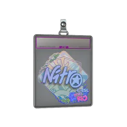Sticker Slab | nitr0 (Holo) | Rio 2022