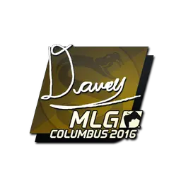 Sticker | DAVEY | MLG Columbus 2016