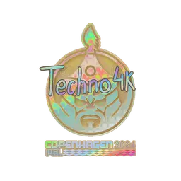Sticker | Techno4K (Holo) | Copenhagen 2024