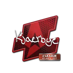 Sticker | Kjaerbye | Atlanta 2017