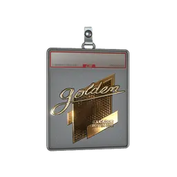 Sticker Slab | Golden (Gold) | Boston 2018