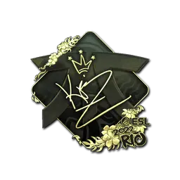 Sticker | KRIMZ (Gold) | Rio 2022