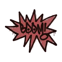 Sealed Graffiti | BOOM (Blood Red)