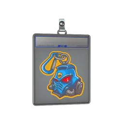 Sticker Slab | Primaris Keychain