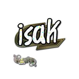 Sticker | isak (Glitter) | Paris 2023