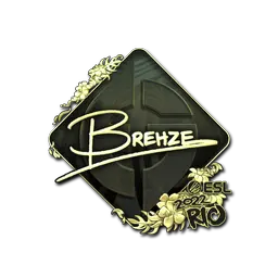 Sticker | Brehze (Gold) | Rio 2022