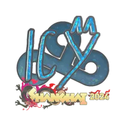Sticker | ICY (Glitter) | Shanghai 2024
