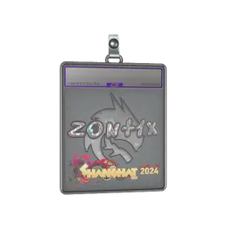 Sticker Slab | zont1x (Glitter) | Shanghai 2024