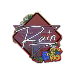 Sticker | rain (Glitter) | Rio 2022