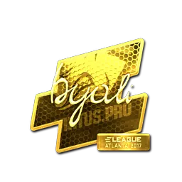 Sticker | byali (Gold) | Atlanta 2017