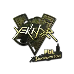 Sticker | YEKINDAR (Gold) | Stockholm 2021