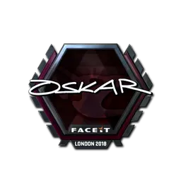 Sticker | oskar (Foil) | London 2018