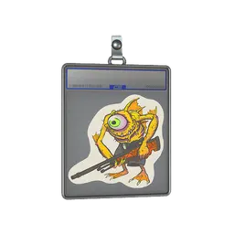 Sticker Slab | Yellow Cyclawps