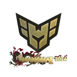 Sticker | HEROIC (Gold) | Shanghai 2024