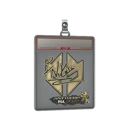Sticker Slab | fnx (Gold) | Antwerp 2022