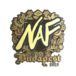 Sticker | NAF (Gold) | Budapest 2025