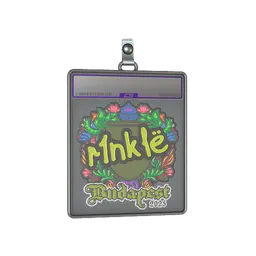 Sticker Slab | r1nkle (Embroidered) | Budapest 2025