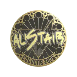 Sticker | aliStair (Gold) | Cologne 2026