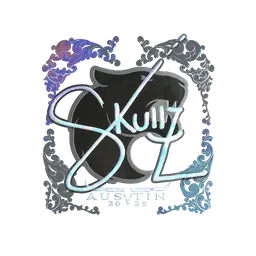 Sticker | skullz (Holo) | Austin 2025