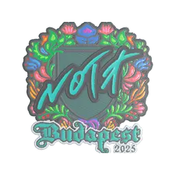 Sticker | nota (Embroidered) | Budapest 2025